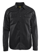 Blåkläder 3298 Twill Skjorte produktfoto med tryk
