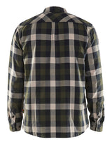 Blåkläder 3299 Flannelskjorte produktbillede med logo