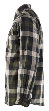 Blåkläder 3299 Flannelskjorte produktfoto med tryk