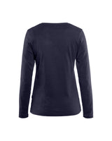 Blåkläder 3301 Dame T-shirt lang ærme produktfoto til broderi