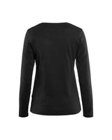 Blåkläder 3301 Dame T-shirt lang ærme produktbillede til broderi