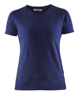 Blåkläder 3304 Dame T-shirt nærbillede med logo
