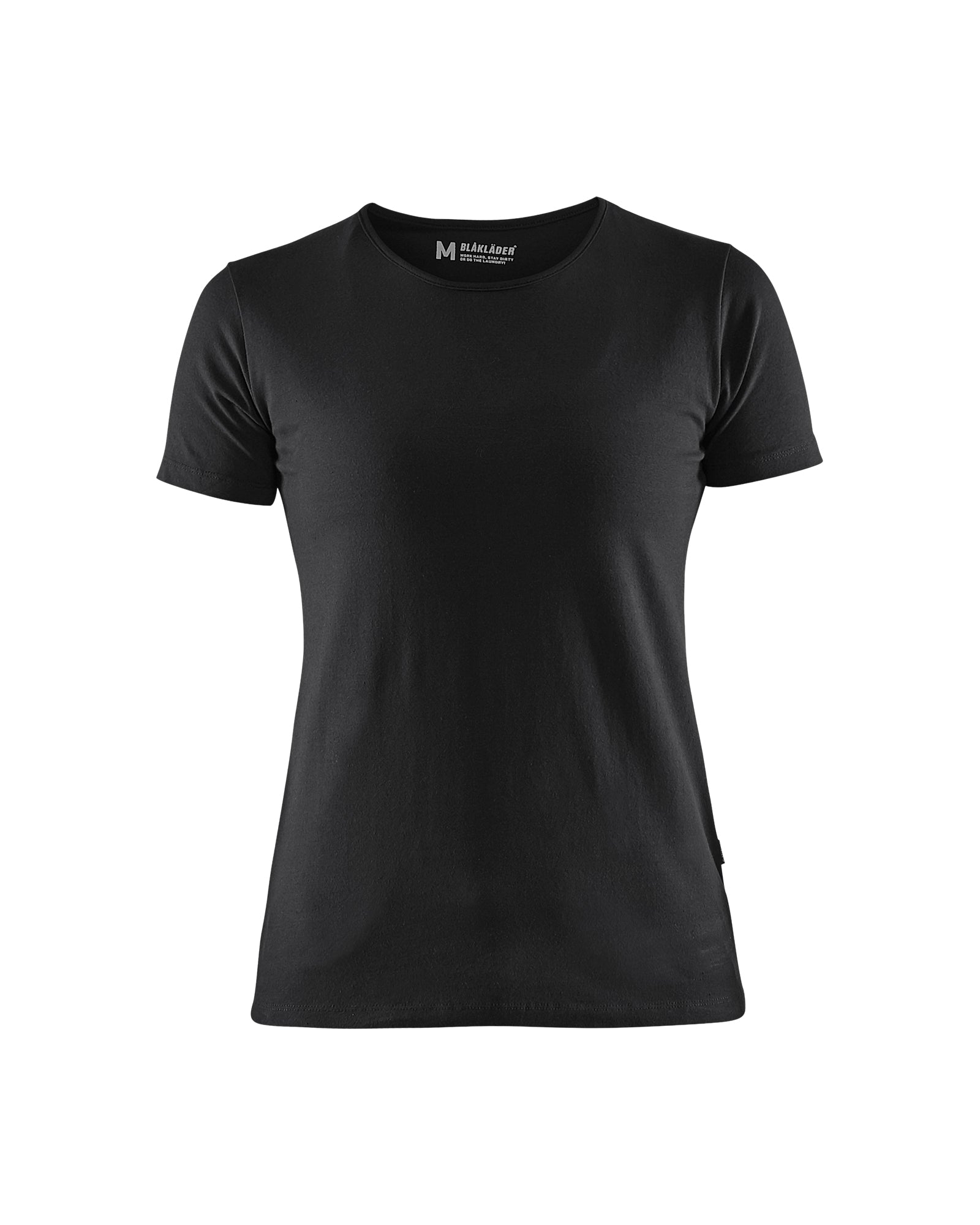 Blåkläder 3304 Dame T-shirt, Sort