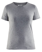 Blåkläder 3304 Dame T-shirt nærbillede med tryk