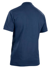 Blåkläder 3305 Poloshirt nærbillede med tryk