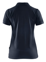 Blåkläder 3307 Dame Poloshirt detalje med firmalogo