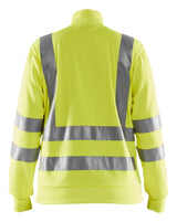 Blåkläder 3308 Dame High Vis Sweatshirt produktbillede med logo