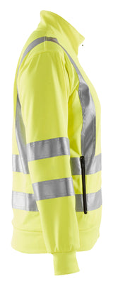 Blåkläder 3308 Dame High Vis Sweatshirt detalje til broderi