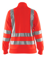 Blåkläder 3308 Dame High Vis Sweatshirt materiale med logo