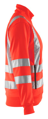 Blåkläder 3308 Dame High Vis Sweatshirt produktbillede til broderi
