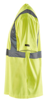 Blåkläder 3313 High Vis T-shirt produktfoto med tryk
