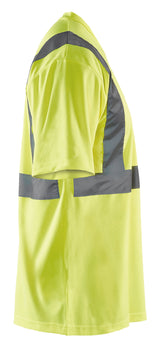 Blåkläder 3313 High Vis T-shirt detalje til broderi