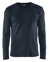 Blåkläder 3314 T-shirt lang ærme materiale med firmalogo