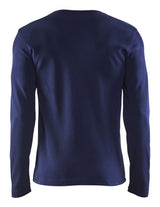 Blåkläder 3314 T-shirt lang ærme produktfoto til broderi