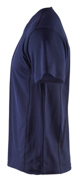 Blåkläder 3323 T-shirt UV-protection produktbillede med tryk