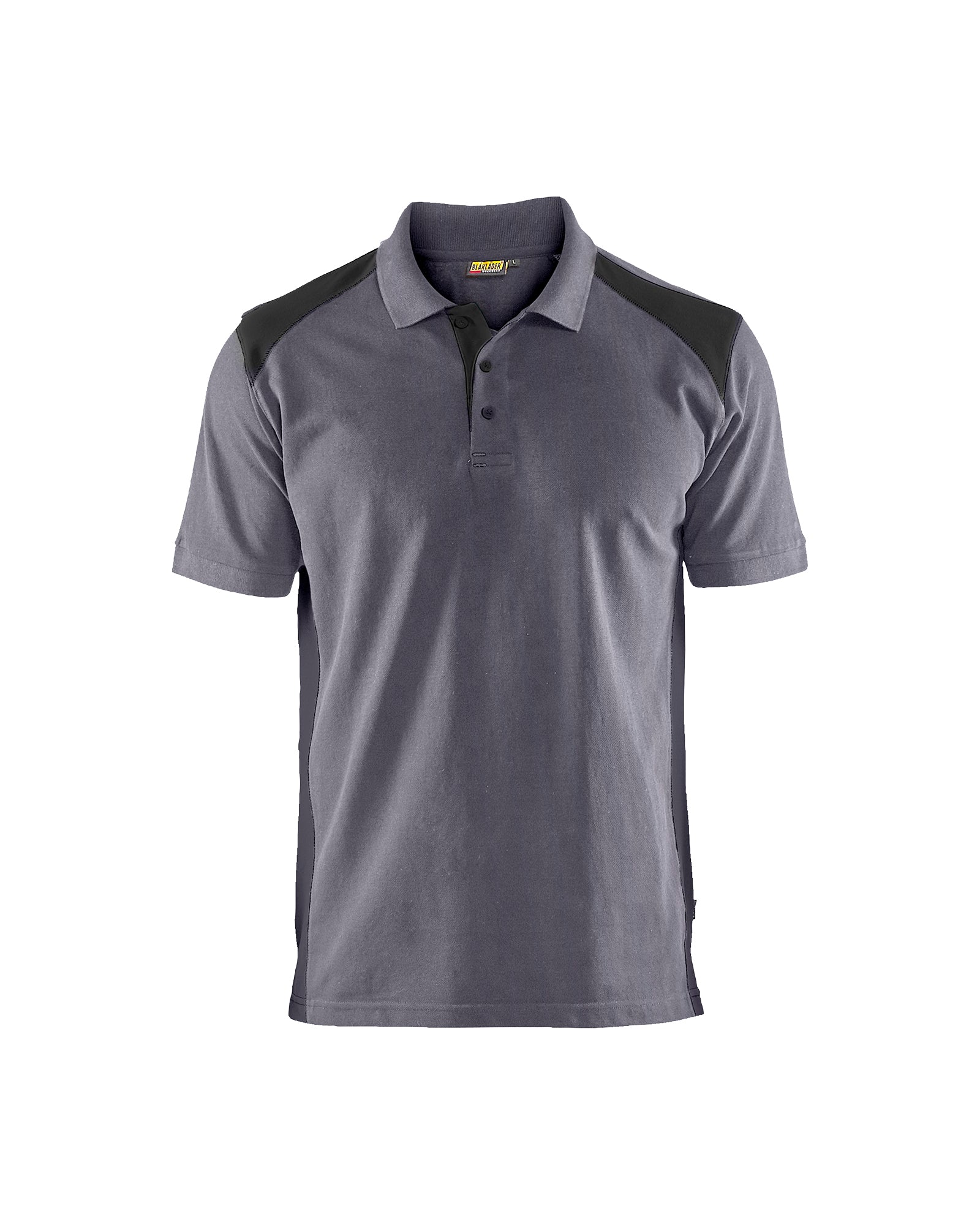 Blåkläder 3324 Poloshirt, Mellemgrå/Sort