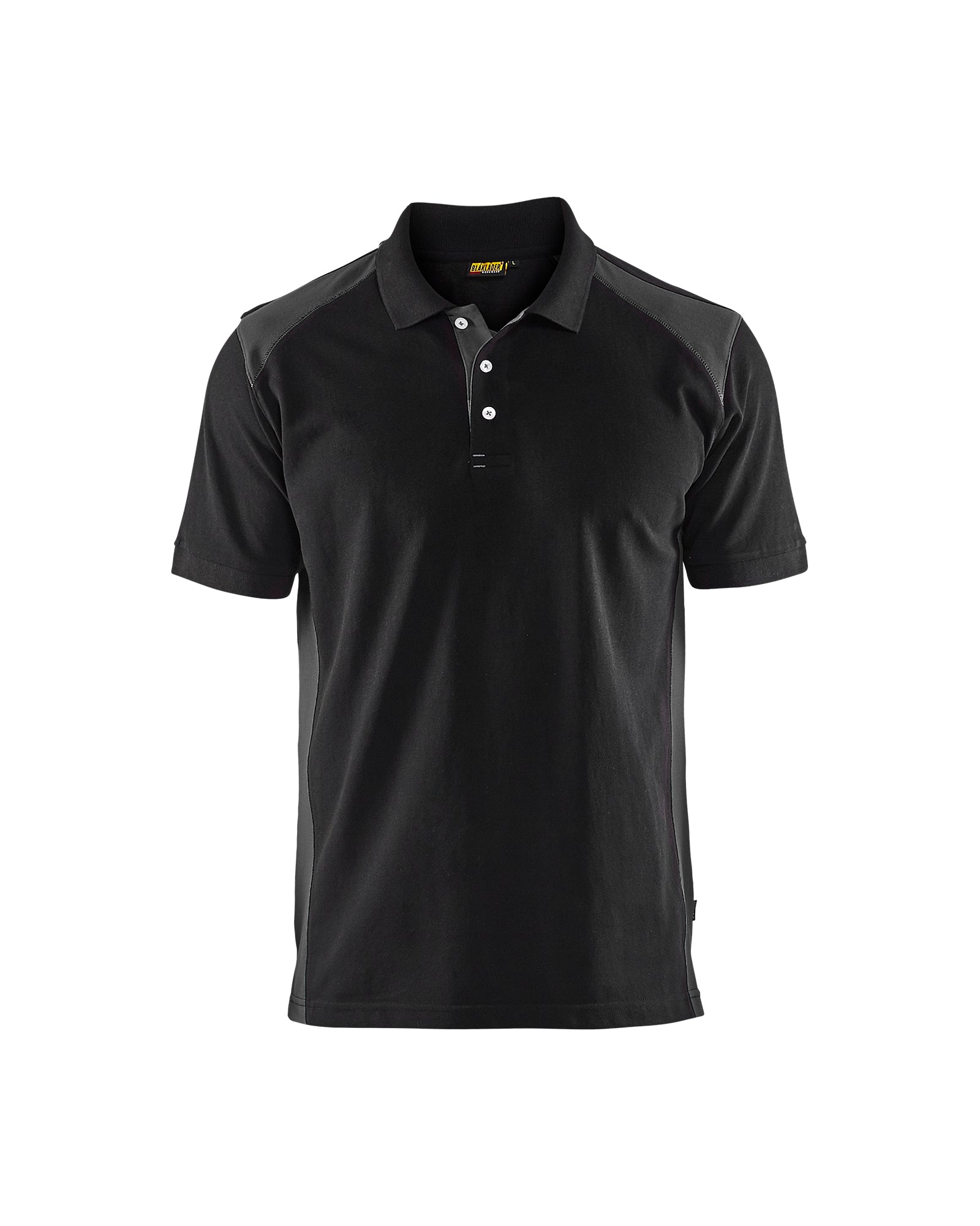 Blåkläder 3324 Poloshirt, Sort/Mørk Grå