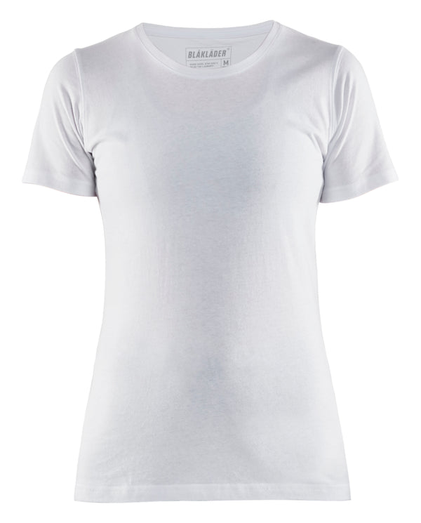 Blåkläder 3334 Dame T-shirt med tryk eller logo – arbejdstøj og firmatøj