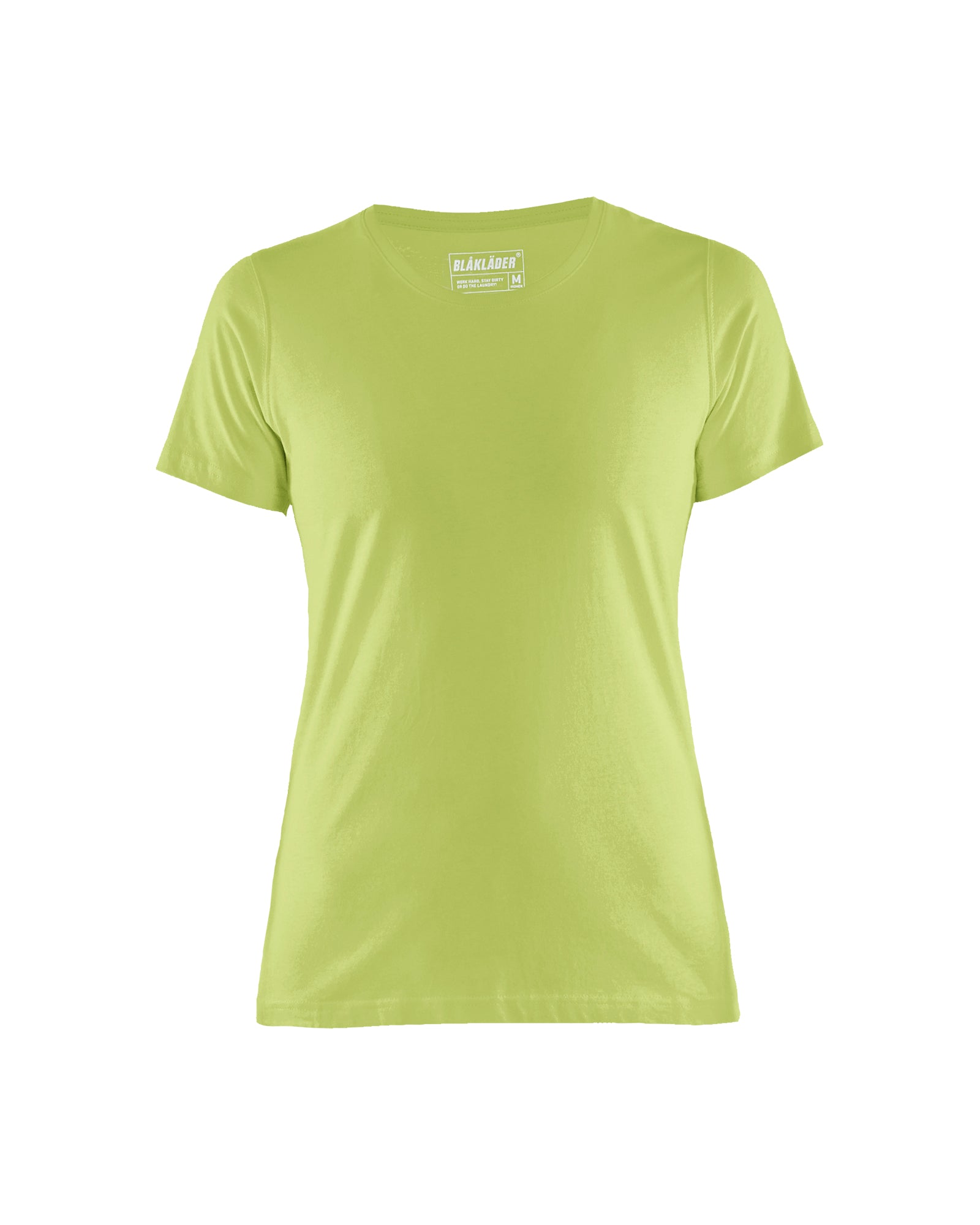 Blåkläder 3334 Dame T-shirt, Limegrøn