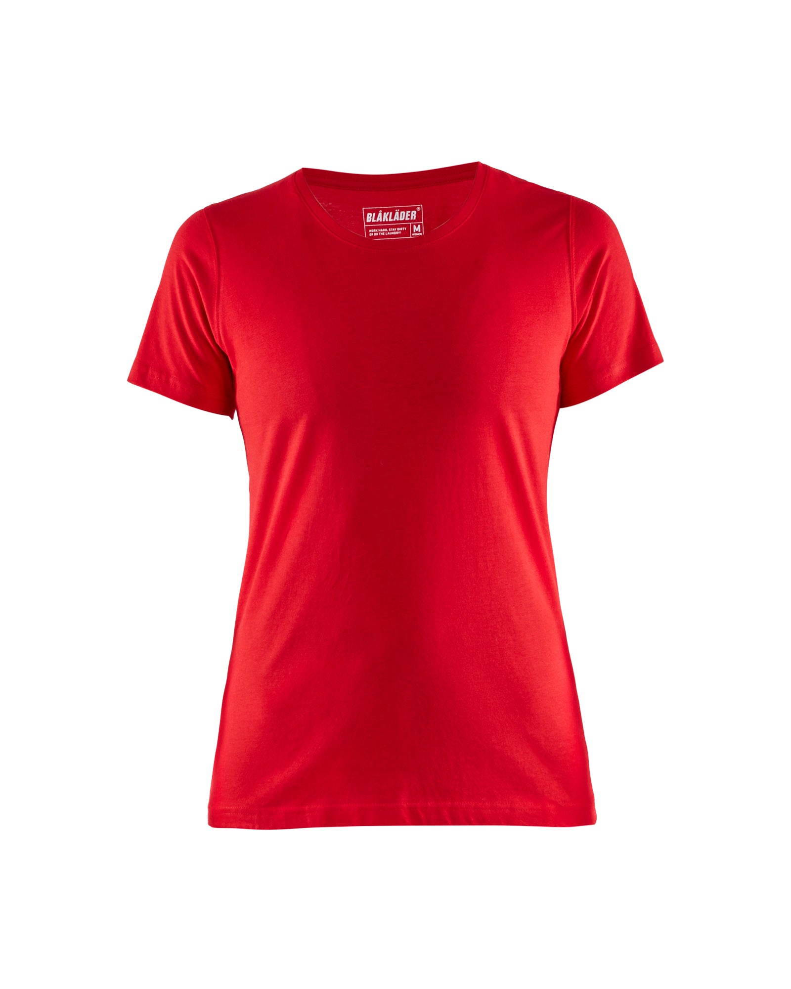 Blåkläder 3334 Dame T-shirt, Rød