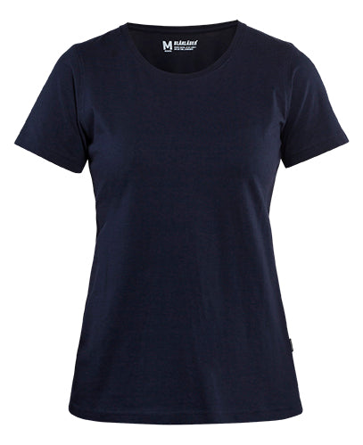 Blåkläder 3334 Dame T-shirt, Marineblå