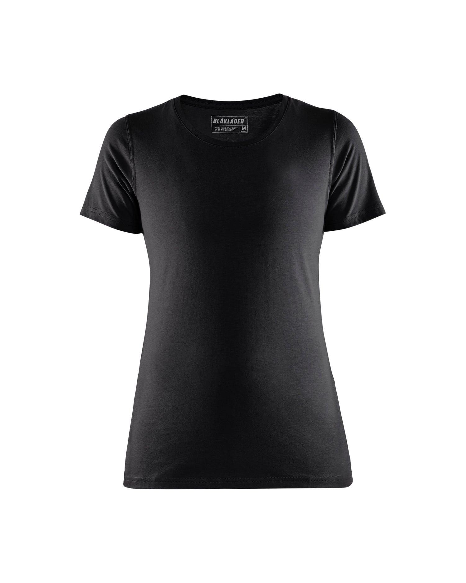 Blåkläder 3334 Dame T-shirt, Sort