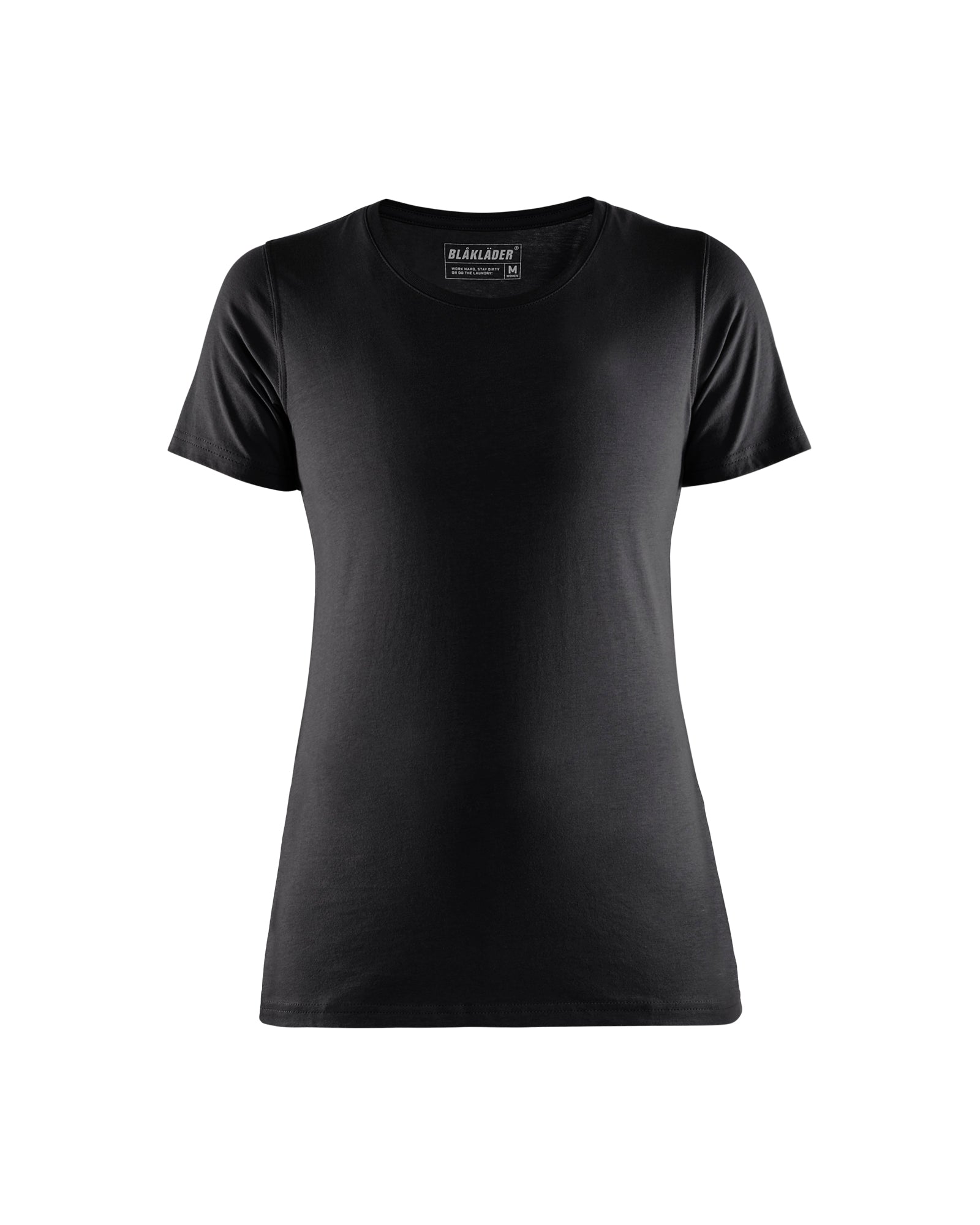 Blåkläder 3334 Dame T-shirt, Sort