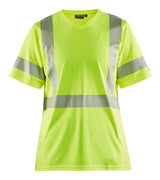 Blåkläder 3336 Dame High Vis T-shirt med tryk eller logo – arbejdstøj og firmatøj
