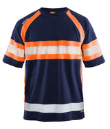 Blåkläder 3337 High Vis UV T-shirt materiale med firmalogo