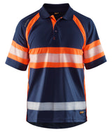 Blåkläder 3338 High Vis UV Poloshirt materiale med firmalogo