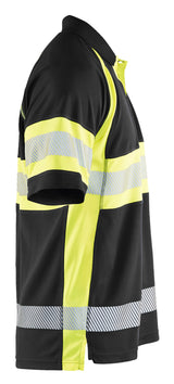 Blåkläder 3338 High Vis UV Poloshirt produktbillede til broderi
