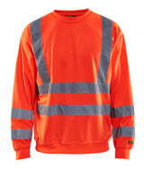Blåkläder 3341 High Vis Sweatshirt produktfoto til broderi
