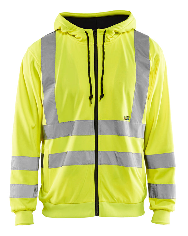 Blåkläder 3346 High Vis Hættetrøje med tryk eller logo – arbejdstøj og firmatøj