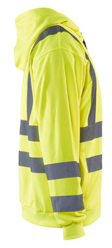 Blåkläder 3346 High Vis Hættetrøje detalje til broderi