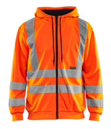 Blåkläder 3346 High Vis Hættetrøje materiale med firmalogo
