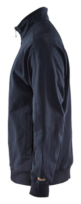 Blåkläder 3349 Sweatshirt full zip produktfoto med tryk