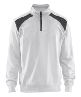 Blåkläder 3353 Sweatshirt half zip med tryk eller logo – arbejdstøj og firmatøj