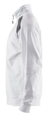 Blåkläder 3353 Sweatshirt half zip produktbillede med logo