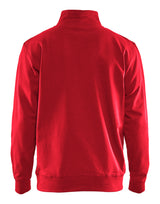 Blåkläder 3353 Sweatshirt half zip materiale med firmalogo