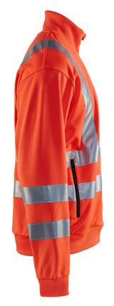 Blåkläder 3358 High Vis Sweatshirt produktbillede til broderi