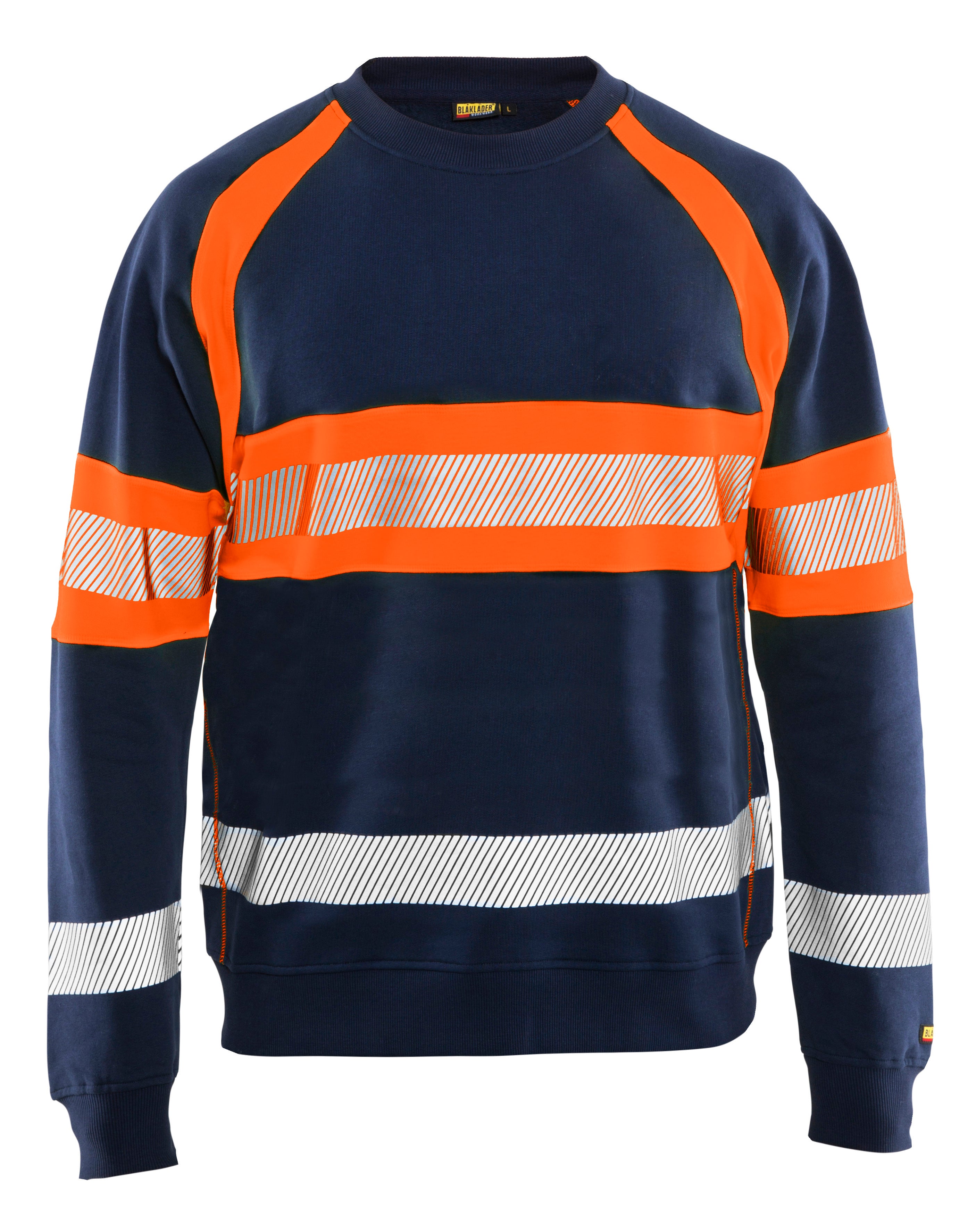 Blåkläder 3359 High Vis Sweatshirt materiale med firmalogo