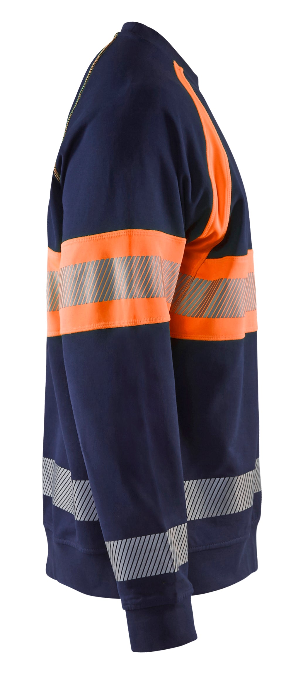Blåkläder 3359 High Vis Sweatshirt produktfoto til broderi