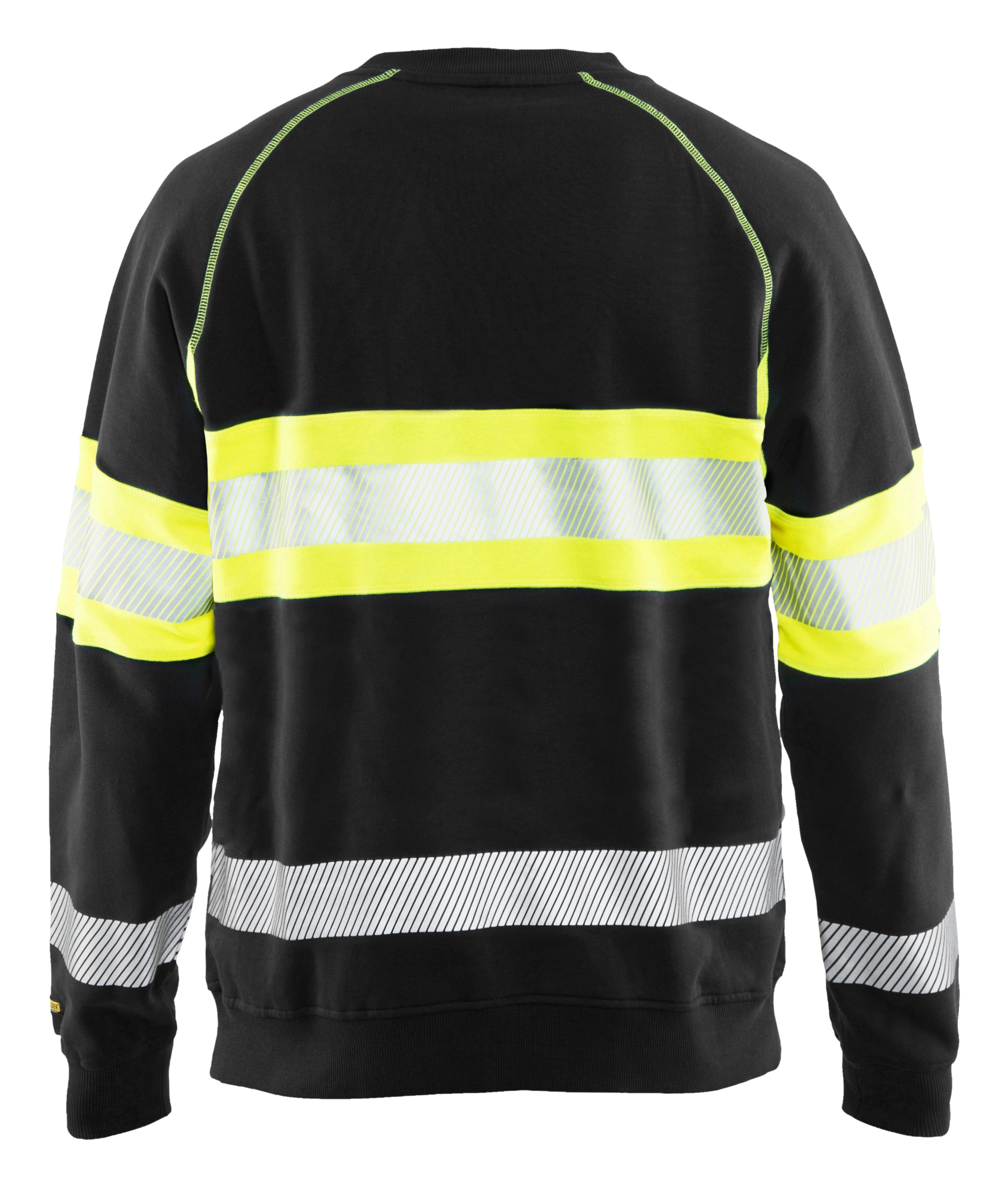 Blåkläder 3359 High Vis Sweatshirt detalje med logo
