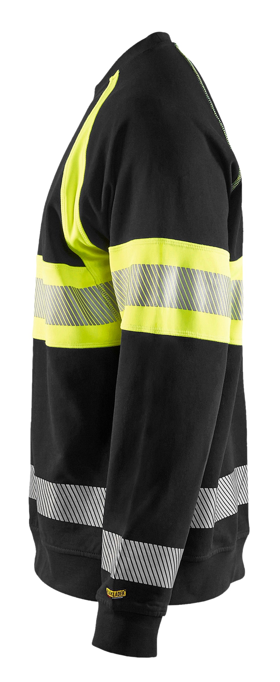 Blåkläder 3359 High Vis Sweatshirt materiale med tryk