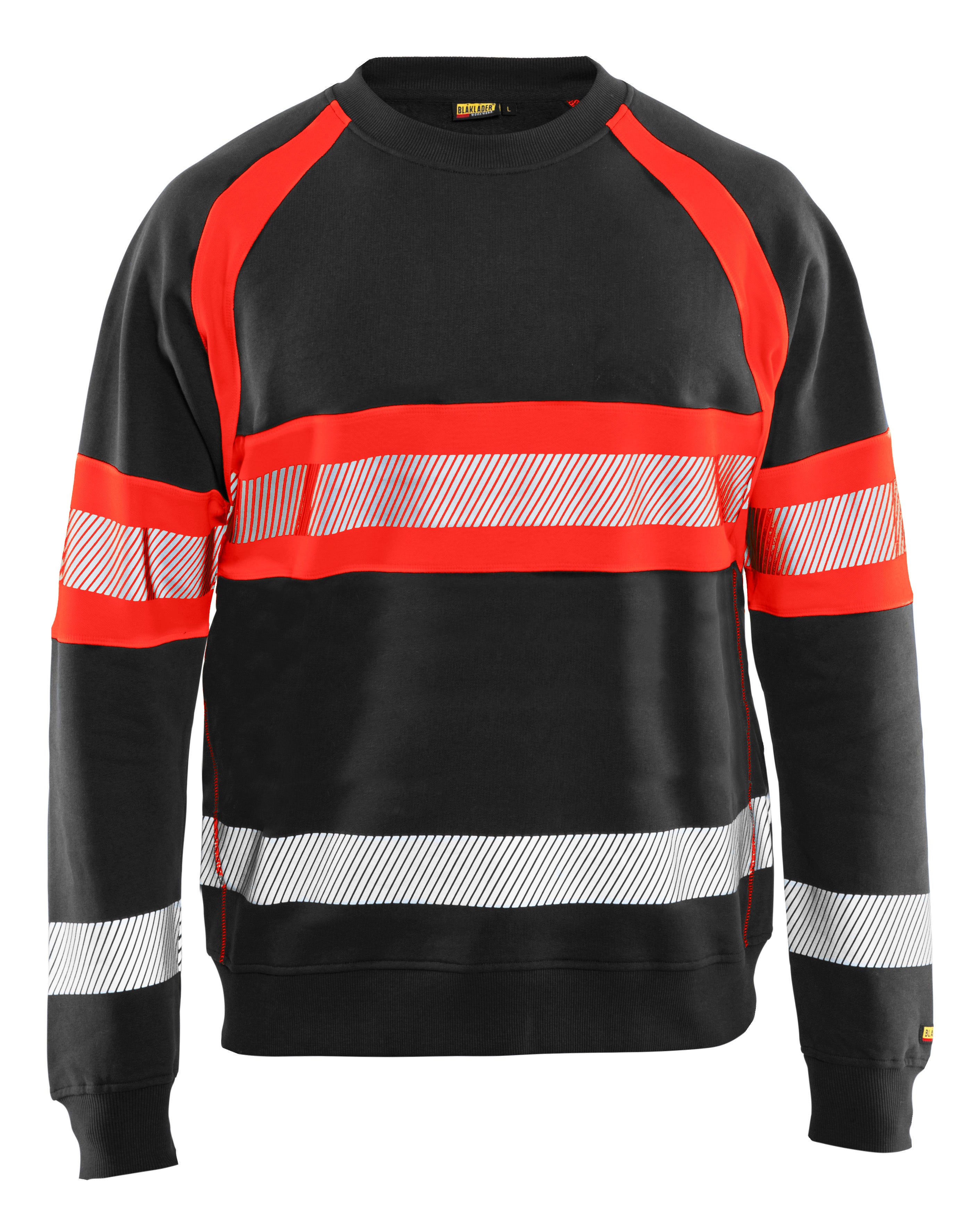 Blåkläder 3359 High Vis Sweatshirt produktbillede med firmalogo