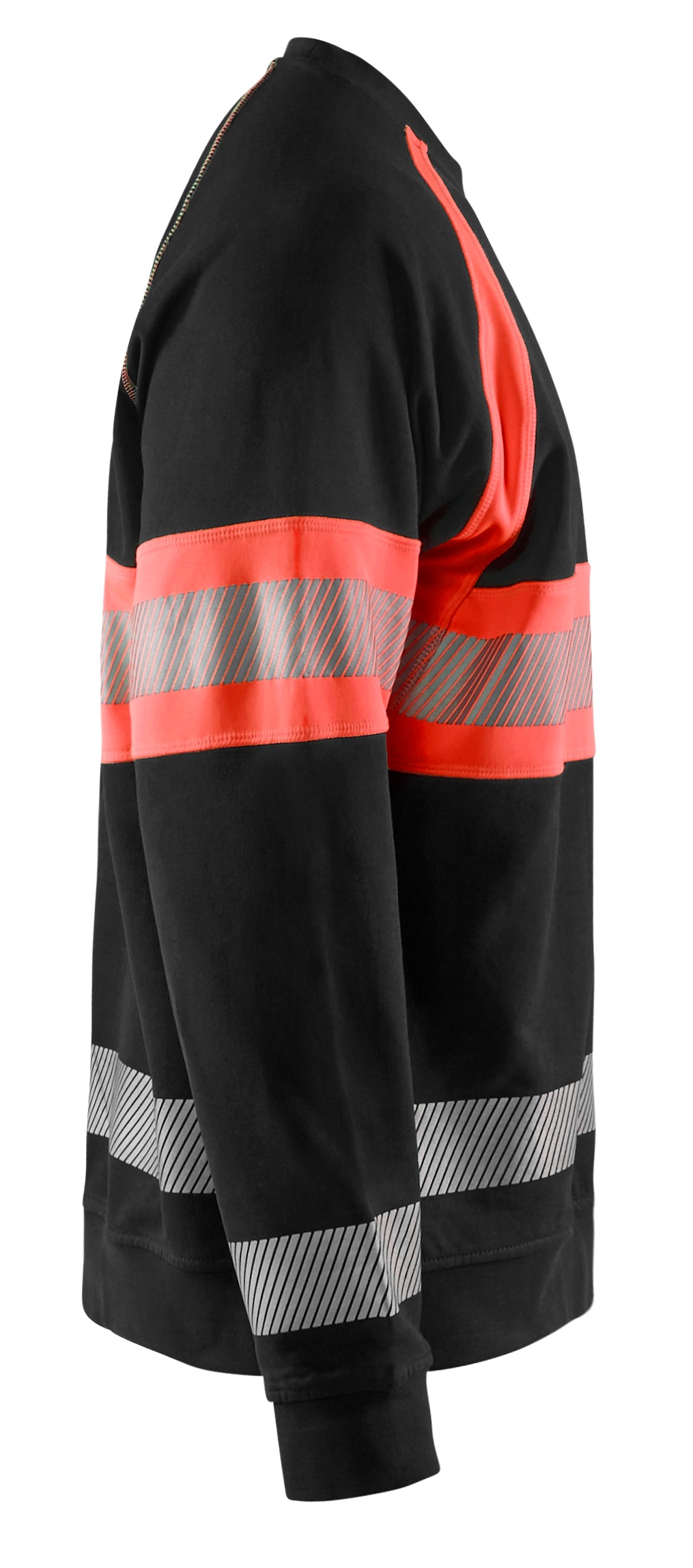 Blåkläder 3359 High Vis Sweatshirt materiale til broderi