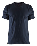 Blåkläder 3360 T-shirt V-udskæring produktfoto med tryk