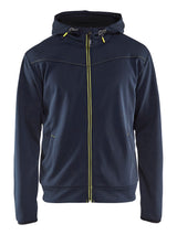 Blåkläder 3363 Hættetrøje full zip materiale med firmalogo