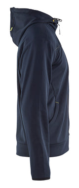 Blåkläder 3363 Hættetrøje full zip produktfoto til broderi