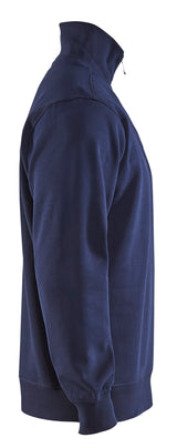 Blåkläder 3365 Sweatshirt half-zip produktfoto med tryk